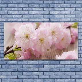 Obraz plexi Vetvy kvety plátky príroda 120x60 cm