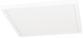 EGLO LED múdre prisadené osvetlenie ROVITO-Z, 14,6 W, teplá biela-studená biela, RGB, biele, 30x30cm, štv