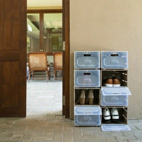 Flex modulárny organizér na obuv Brown 30 x 36 x 22 cm