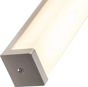 Moderná nástenná lampa do kúpeľne oceľ 62 cm IP44 - Cascada