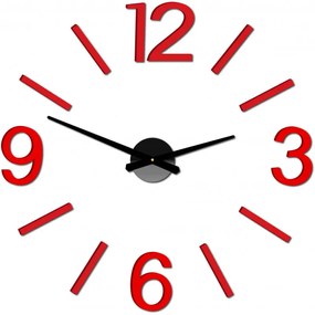 Moderné nalepovacie nástenné hodiny | 3D hodiny X0067-Wall clock 2D HEU+