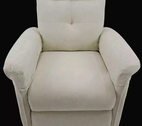 LuxuryForm DESIGN TV kreslo PEGAS s elektrickým polohovaním, masážou a výklopom - béžové