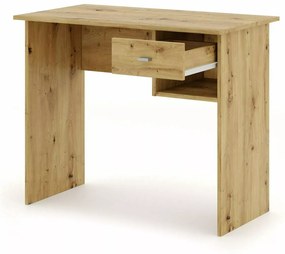 Písací stôl s doskou v dekore dub artisan B-011