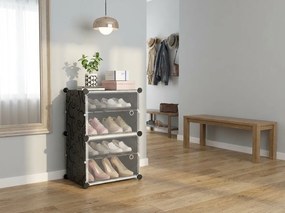 Modulárny botník SHOZIX 23x33 cm, sivý