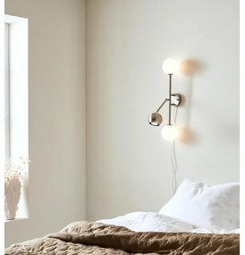 Markslöjd 108256 - Nástenné svietidlo BESIDE 2xG9/20W/230V + 1xGU10/7W/230V chróm