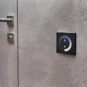 Dotykový spínač so stmievačom pre jednofarebné LED pásiky 12-24V 4-kanálový