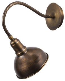 Nástenná lampa Kumluca hnedá