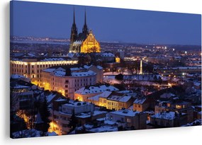 Obraz - Katedrála sv. Petra a Pavla, Brno, Česká Republika (90x60 cm)