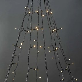 Nedis WIFILXT11W200 - LED Vianočný záves 200xLED/8 funkcií 5x7m IP65 Wi-Fi Tuya