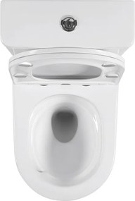 Erga Tina, WC kombi misa 620x365x820 mm, Tornado 2.0 + toaletné sedadlo, biela lesklá, ERG-V03-TINA-TO2-WH