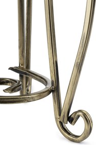 STOJAN NA KVETINÁČ SHANE 37X29 CM ZLATÁ