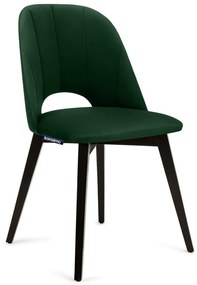 Konsimo Sp. z o.o. Sp. k. Jedálenská stolička BOVIO 86x48 cm tmavozelená/buk KO0082