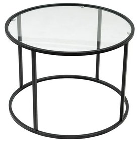 Konferenčný stolík Berlin Black, 60 cm