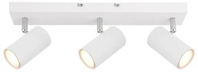 Globo 57911-3W - Bodové svietidlo ROBBY 3xGU10/35W/230V biela