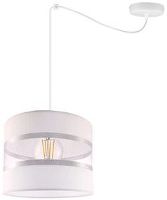 Závesné svietidlo Elegance Spider, 1x textilné tienidlo (výber z 8 farieb), w