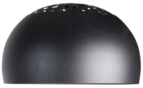 Tienidlo na oblúkovú lampu XXL čierne