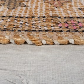 Ručne tkaný koberec s prímesou juty v prírodnej farbe 200x290 cm Celine Jute Global – Flair Rugs