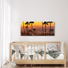 Obraz - Panorama Los Angeles (120x50 cm)