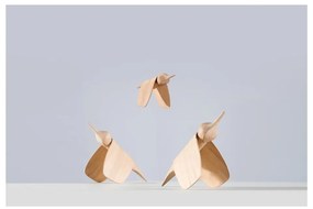 Soška z dubového dreva (výška 11,5 cm) Tica – Gazzda