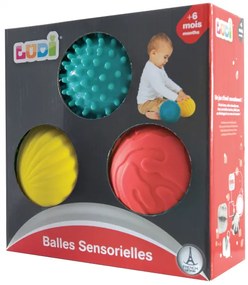 Senzorické loptičky 3 ks malé