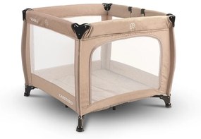 Detská skladacia ohrádka CARETERO Quadra brown