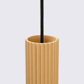 Sollux SL.1557 - Luster na lanku KARBON 3xGU10/10W/230V zlatá