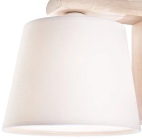 Nástenné svietidlo 1xE27/60W/230V dub