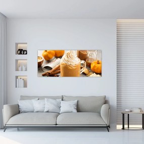 Obraz - Tekvicové latte (120x50 cm)