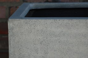 Kvetináč BLOCK, sklolaminát, výška 60 cm, betón design