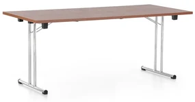 Skladací stôl 180 x 80 cm, orech