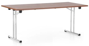 Skladací stôl 180 x 80 cm, orech