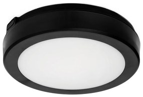Kobi LED Kúpeľňové stropné svietidlo NAIROS LED/12W/230V 3000/4000/6500K IP65 čierna KB0413