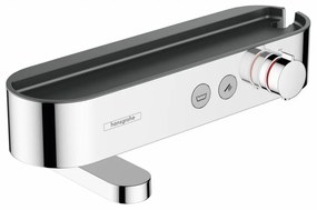 Hansgrohe ShowerTablet Select – Termostatická vaňová batéria 400 na stenu, chróm 24340000
