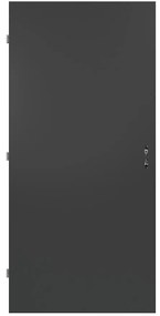 Interiérové vchodové dvere RT03 90L kovový antracit