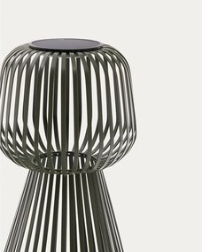 LED stolové vonkajšie svietidlo so stmievačom so solárnym panelom (výška 42 cm) Reiba – Kave Home