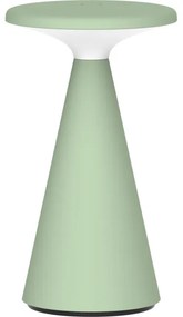 LED stmievateľná stolná lampa PAROS LED/1,8W/5V USB 1800 mAh IP44 zelená