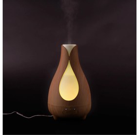 Aróma difuzér TULIP, svetlé drevo, 200ml, 7 farieb, 12W, ⌀13,6x23,5cm, Nature7