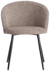 Béžové kovové jedálenské kreslá v súprave 2 ks Radaja – Light &amp; Living