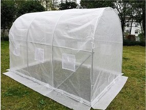 Záhradný fóliovník 3x4,5 m BIELY + darček