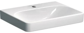 Umývadlo Geberit Smyle Square 60x48 cm  s otvorom uprostred 501.732.00.1
