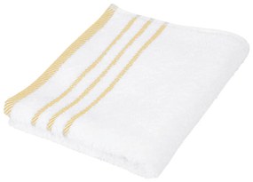 XXXLutz UTERÁK NA RUKY, 50/90 cm, žltá, biela Esposa - Kúpeľňový textil - 008729001805