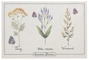 Prestieranie Summer flowers Tansy, 45 x 30 cm, sada 4 ks