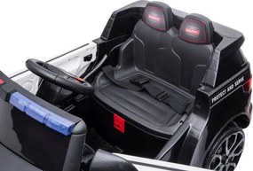 LEAN CARS Elektrické policajné autíčko BBH-021 čierne