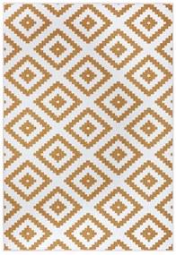 NORTHRUGS - Hanse Home koberce Kusový koberec Twin-Wendeteppiche 105794 Ochre – na von aj na doma - 120x170 cm