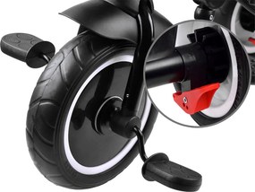 Detský trojkolka Tiny Bike 3v1 so strieškou, otočná SP0650 sivý