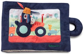 Lilliputiens - textilná knižka - Oslík Ignác na farme