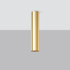 Sollux SL.1203 - Bodové svietidlo LAGOS 1xGU10/10W/230V 30 cm zlatá