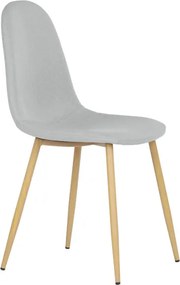 Jedálenská stolička strieborná CT-972 SIL2