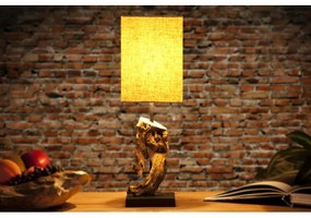 Stolová lampa 19478 Masív drevo/Bežová  - Komfort-nábytok