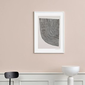 The Poster Club Plagát Curves by Leise Dich Abrahamsen 50x70 cm
